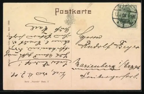 AK Linienschiffe der Kaiserlichen Marine im Kriegshafen Kiel