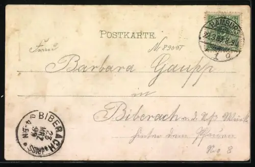 AK Passagierschiff Bulgaria in Fahrt, Portrait Kapitän Gustav Schmidt