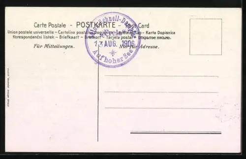 AK Salon-Schnelldampfer Freia, Passagierschiff