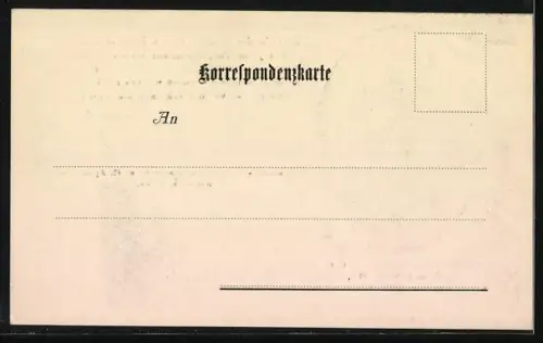 AK Wolfgang Amadeus Mozart, Lebensdaten und Porträt im Profil