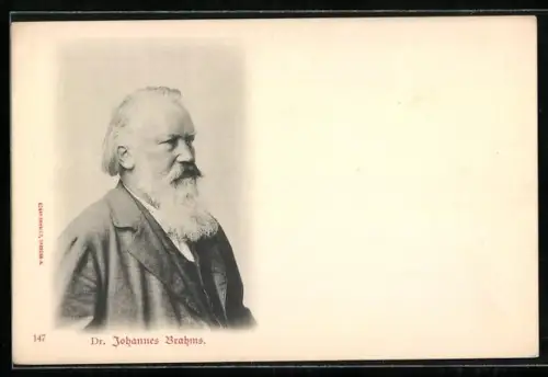 AK Komponist Johannes Brahms im Profil