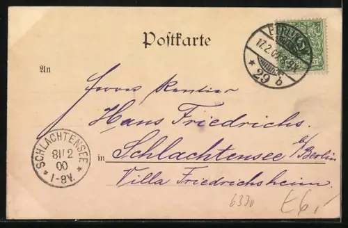 AK Komponist Ludwig Erk im Porträt