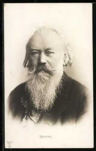 AK Brahms im fortgeschrittenem Alter, Komponist