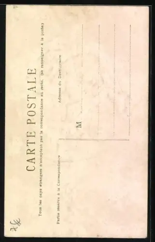 Präge-AK Zwei junge Kinder mit Hüten