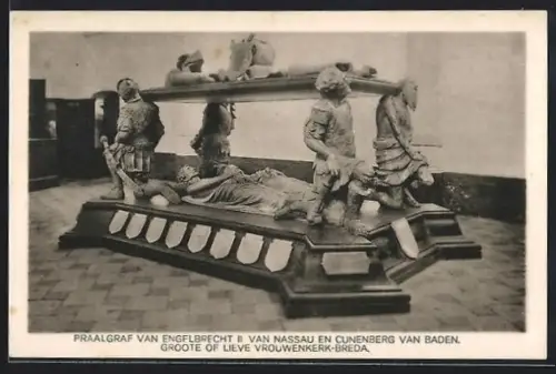 AK Breda, Groote of Lieve Vrouwenkerk, Praalgraf van Engelbrecht II.