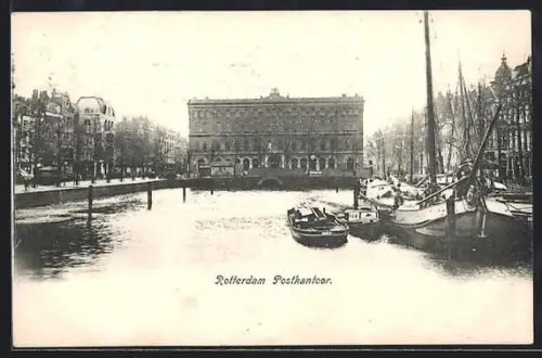 AK Rotterdam, Postkantoor, Panorama