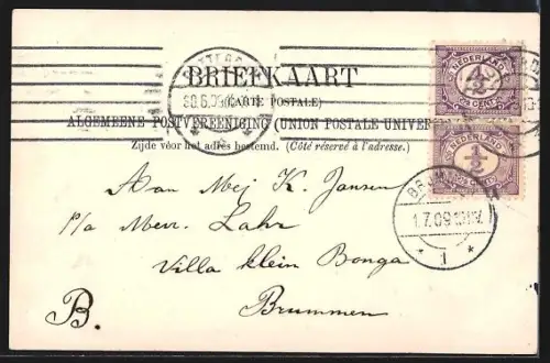 AK Rotterdam, Postkantoor, Panorama