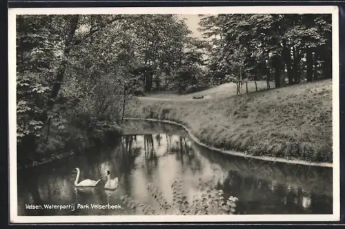 AK Velsen, Waterpartij Park Velserbeek