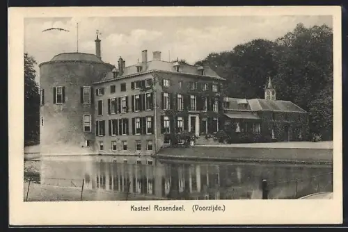 AK Rosendael, Kasteel Rosendael, Voorzijde