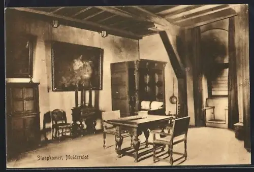 AK Muiden, Muiderslot, Slaapkamer