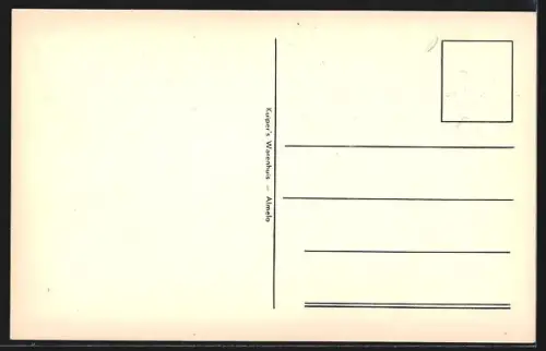 AK Almelo, Blick in die Strasse Grotestraat