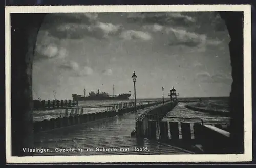AK Vlissingen, Gezicht op de Scheide met Hoofd