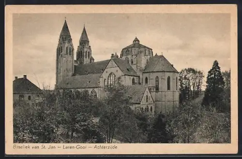 AK Laaren-Gooi, Baseliek van St. Jan, Achterzijde