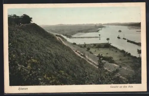 AK Rhenen, Gezicht op den Rijn