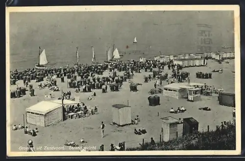 AK Zandvoort, Strandgezicht