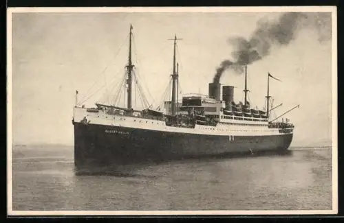 AK Passagierschiff Albert Ballin auf See, Hamburg-Amerika Linie