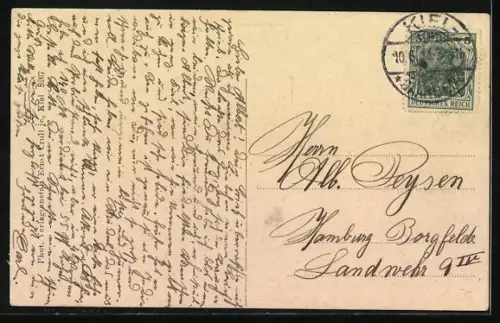 AK Linienschiffe der Kaiserlichen Marine in Fahrt