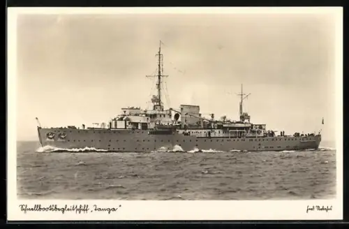 AK Schnellboot-Begleitschiff Tanga der Kriegsmarine