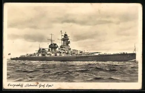 AK Panzerschiff Admiral Graf Spee der Kriegsmarine