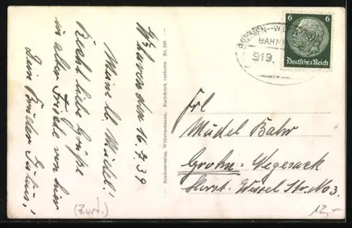 AK Wilhelmshafen, Keuzer Leipzig und Emden, Panzerschiff Graf Spee und Deutschland