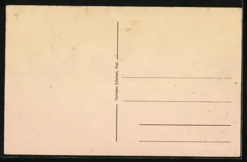 AK Kriegsschiff SMS Kaiserin, Steuerbordseite