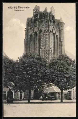 AK Wijk bij Duurstede, Ortspartie mit Stadstoren