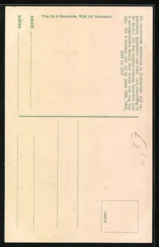 AK Wijk bij Duurstede, Ortspartie mit Stadstoren