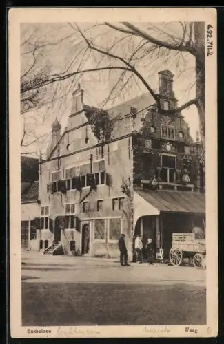 AK Enkhuizen, Gezicht op de Waag