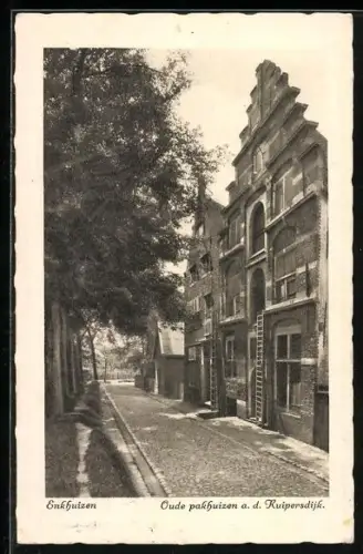 AK Enkhuizen, Oude pakhuizen a. d. Ruipersdijk