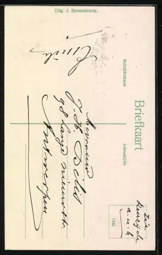 AK Bergen op Zoom, Stadstoren mit Cafe de Breda