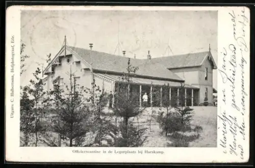 AK Harskamp, Officierscantine in de Legerplaats