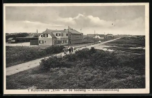 AK Schiermonnikoog, `t Kolniehuis Elim en de badweg