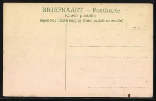 AK Delft, Boterbrug, Strassenpartie mit Cafe