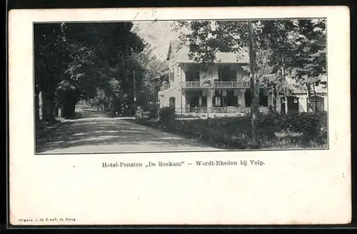 AK Wordt-Rheden /Velp, Hotel-Pension De Roskam