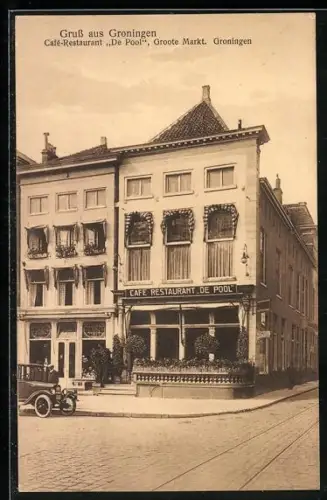 AK Groningen, Café-Restaurant De Pool, Groote Markt