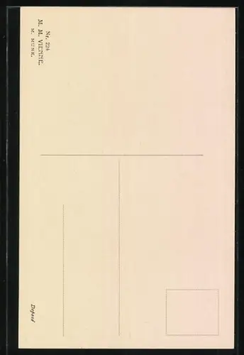 Künstler-AK Wichera: Barocke Dame mit weisser Perücke