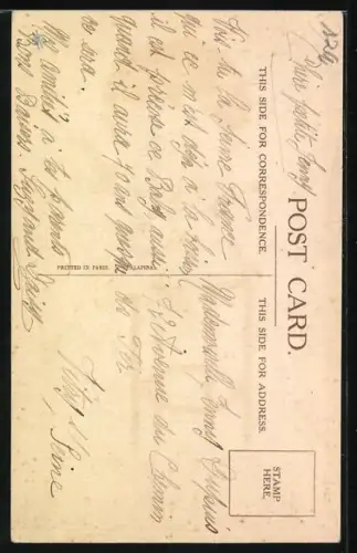 Künstler-AK Right: Waiter! a Cocktail, halbnackter Knabe mit leerem Weinglas auf einem Tablett