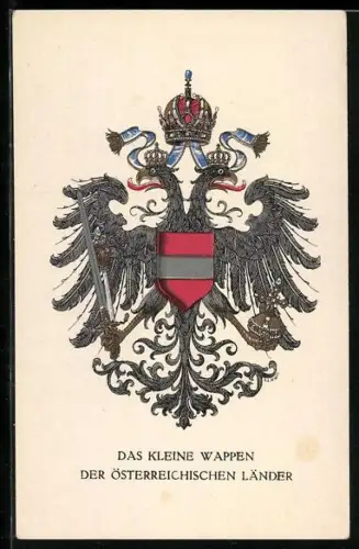 AK Österreich, das Wappentier, Rotes Kreuz