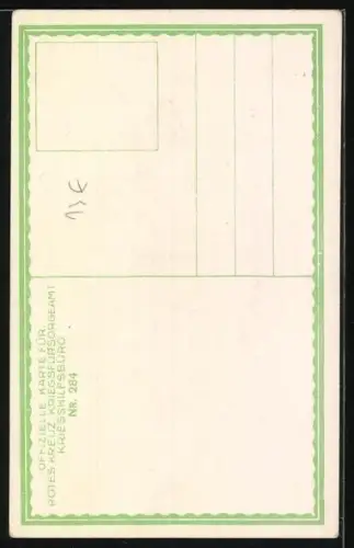 AK Österreich, das Wappentier, Rotes Kreuz