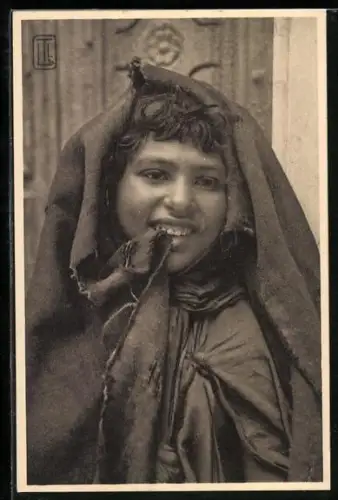 AK Le petit mendiante, kleine Bettlerin