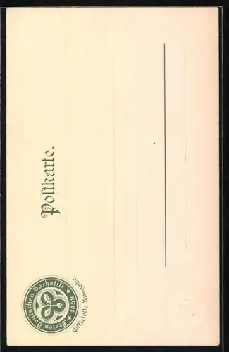 AK Portrait Johann W. Goethe