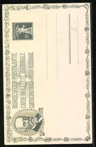 AK Gottfried Kellers Geburtshaus zum goldenen Winkel