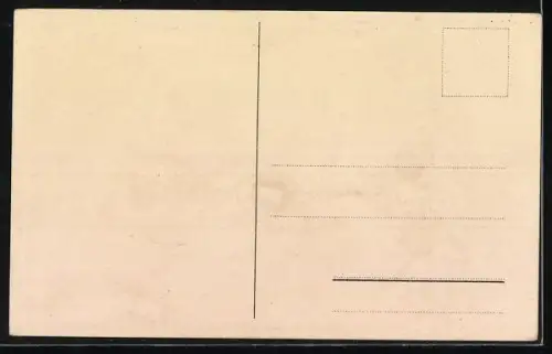 Künstler-AK Goethe in der Campagna