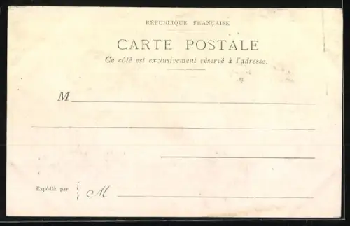 Künstler-AK Georges Stein: Paris, Cour de Carrousel