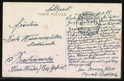 AK Maraîchers Flamands, Flämische Gemüseverkäuferin mit Hundegespann