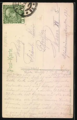 AK Frau aus dem Brixental in Tracht