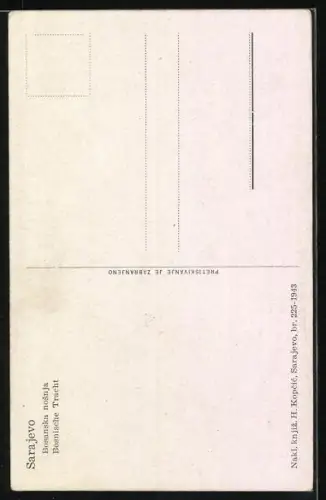 AK Sarajevo, Moslimische Volkstracht