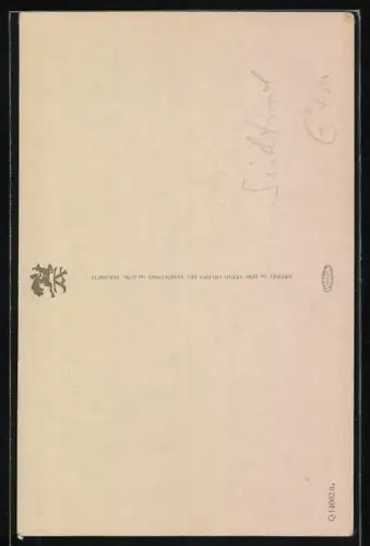 Künstler-AK Edward Harrison Compton: Ansicht eines Dorfes im Tal mit Berg im Hintergrund