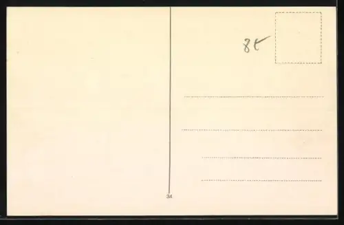 AK Bonzo-Hunde beim Turn-Unterricht, Schild Morgen keine Schule