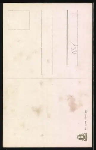 Künstler-AK Oskar Herrfurth: An der Saale hellem Strande